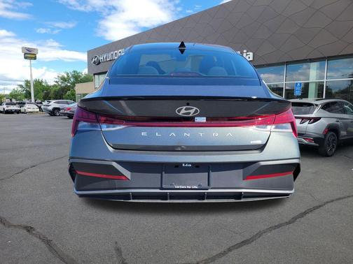 Amazon Gray 2026 Hyundai ELANTRA HEV SEL Sport