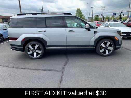 Shimmering Silver 2024 Hyundai SANTA FE Limited
