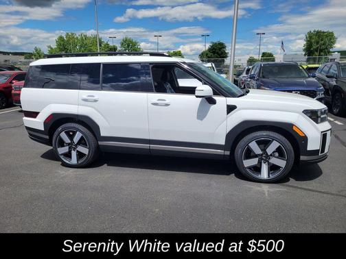 Serenity White 2026 Hyundai SANTA FE Limited