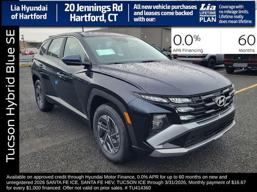 2026 Hyundai TUCSON Hybrid Blue SE
