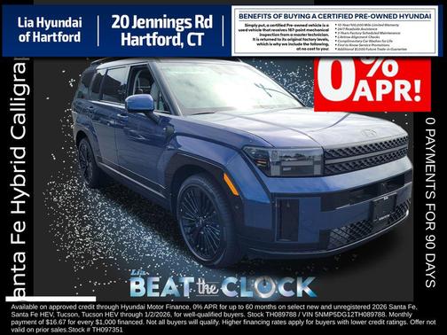 2026 Hyundai SANTA FE HEV Calligraphy