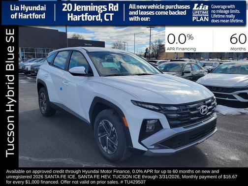 2026 Hyundai TUCSON Hybrid Blue SE
