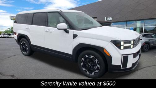 Serenity White 2026 Hyundai SANTA FE SE