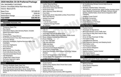 2020 Mazda CX-30 Preferred