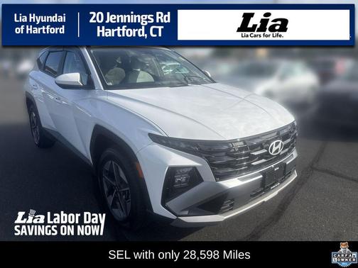 Serenity White Pearl 2025 Hyundai TUCSON SEL