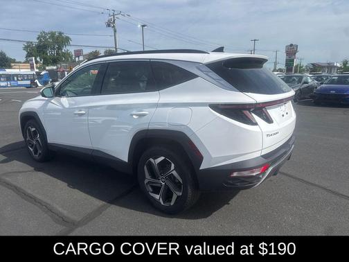 Serenity White Pearl 2023 Hyundai TUCSON Limited