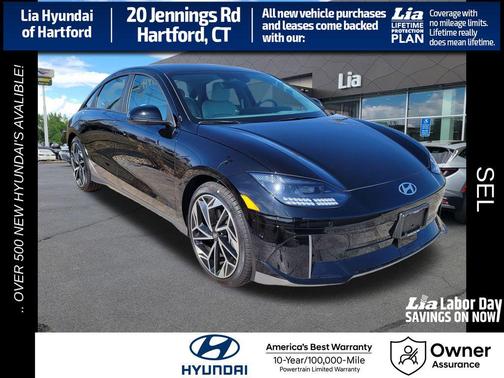 Onyx Black 2023 Hyundai IONIQ 6 SEL