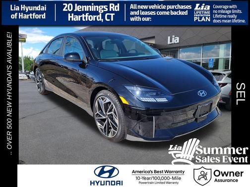 Onyx Black 2023 Hyundai IONIQ 6 SEL