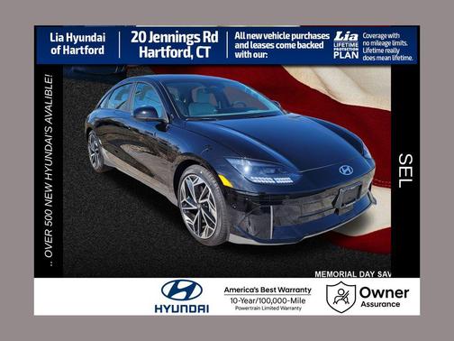 Onyx Black 2023 Hyundai IONIQ 6 SEL