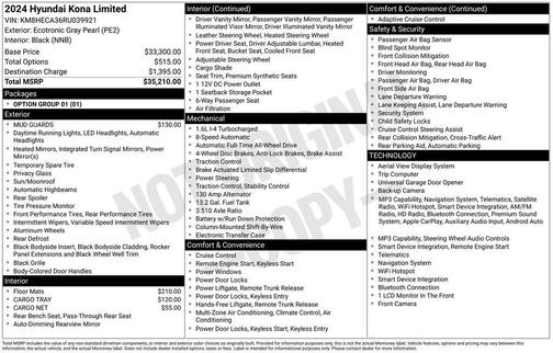 2024 Hyundai KONA Limited
