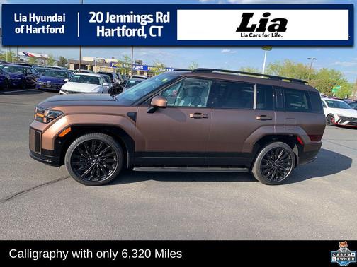 Earthy Brass Matte 2024 Hyundai SANTA FE Calligraphy