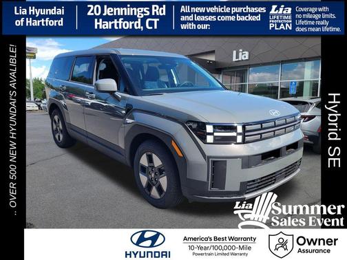 Hampton Gray 2026 Hyundai SANTA FE HEV SE AWD