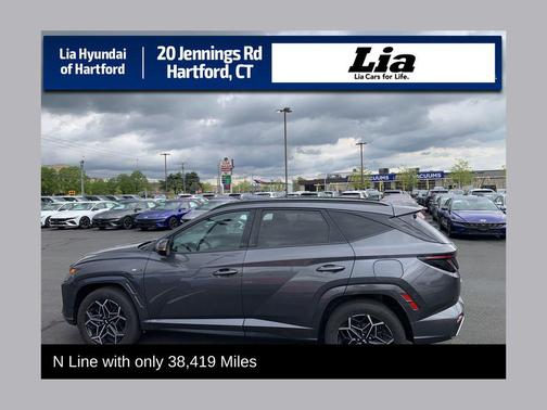 Portofino Gray 2023 Hyundai TUCSON N Line
