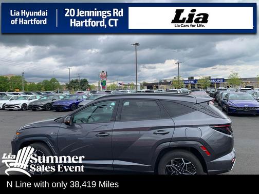 Portofino Gray 2023 Hyundai TUCSON N Line