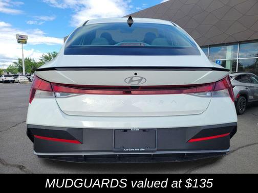 Serenity White 2026 Hyundai ELANTRA Sport