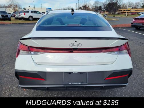 Serenity White 2026 Hyundai ELANTRA Sport