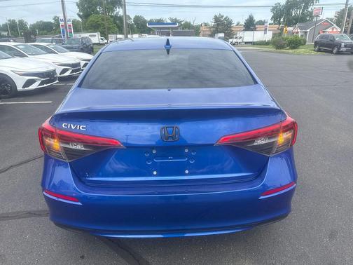 Aegean Blue Metallic 2023 Honda Civic EX