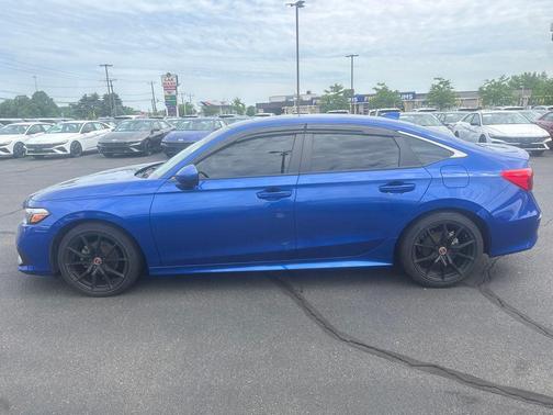 Aegean Blue Metallic 2023 Honda Civic EX