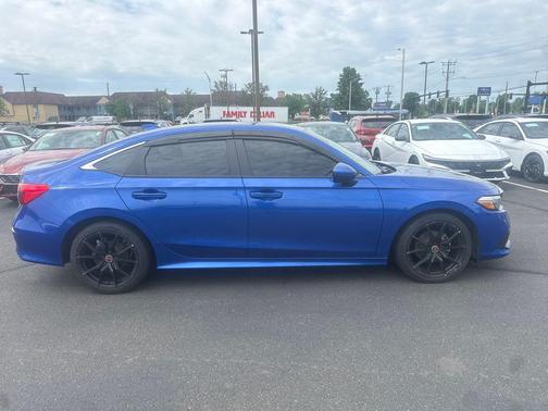 Aegean Blue Metallic 2023 Honda Civic EX