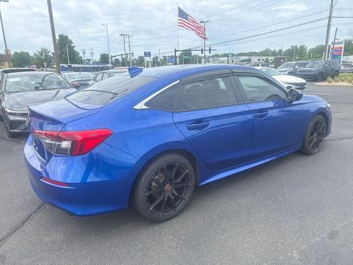 Aegean Blue Metallic 2023 Honda Civic EX