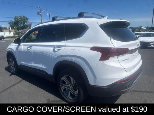 Serenity White Pearl 2023 Hyundai SANTA FE SEL 2.4
