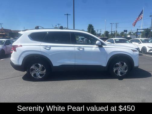 Serenity White Pearl 2023 Hyundai SANTA FE SEL 2.4