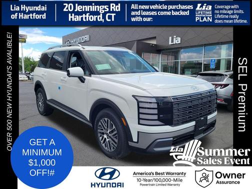 Creamy White Pearl 2026 Hyundai PALISADE SEL Premium