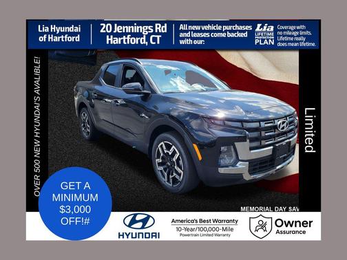 Phantom Black 2025 Hyundai SANTA CRUZ Limited