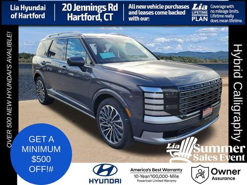Ecotronic Gray Pearl 2026 Hyundai Palisade Hybrid Calligraphy
