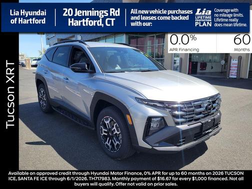 Shimmering Silver 2026 Hyundai TUCSON XRT