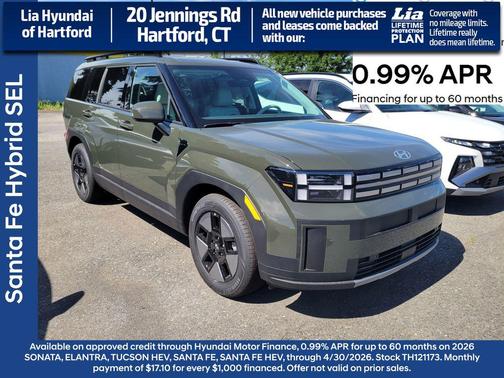 Rockwood Green 2026 Hyundai SANTA FE SEL 2.4