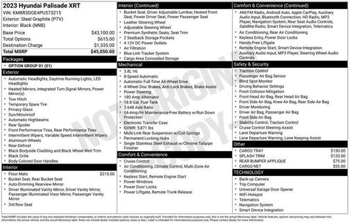 2023 Hyundai PALISADE XRT
