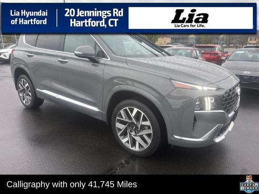 Hampton Gray 2023 Hyundai SANTA FE Calligraphy