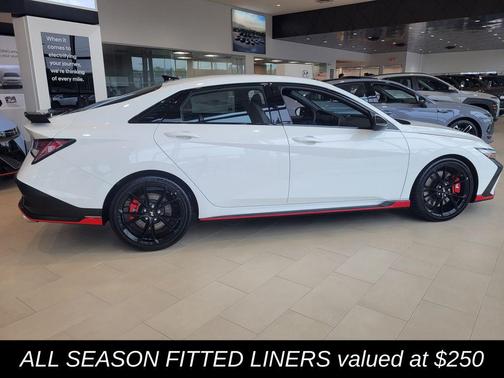 Atlas White 2026 Hyundai ELANTRA N Base
