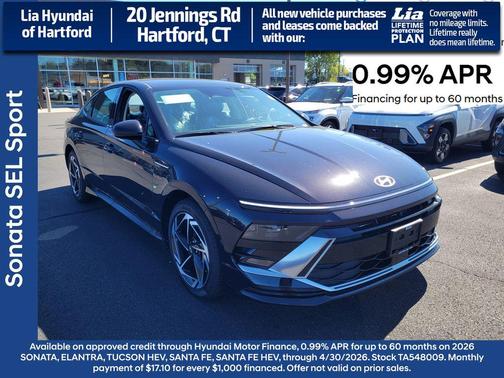 Carbon Blue 2026 Hyundai SONATA SEL