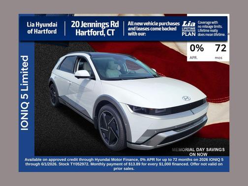 Atlas White 2026 Hyundai IONIQ 5 Limited