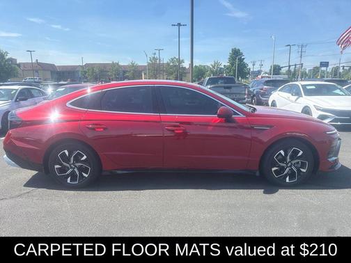 Ultimate red 2024 Hyundai SONATA SEL