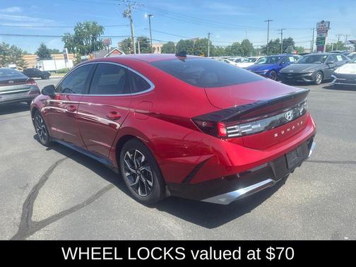 Ultimate red 2024 Hyundai SONATA SEL