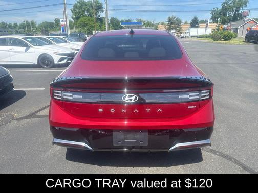 Ultimate red 2024 Hyundai SONATA SEL