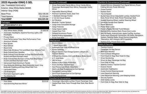 2025 Hyundai IONIQ 5 SEL