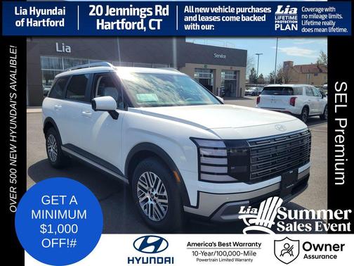 Creamy White Pearl 2026 Hyundai PALISADE SEL Premium