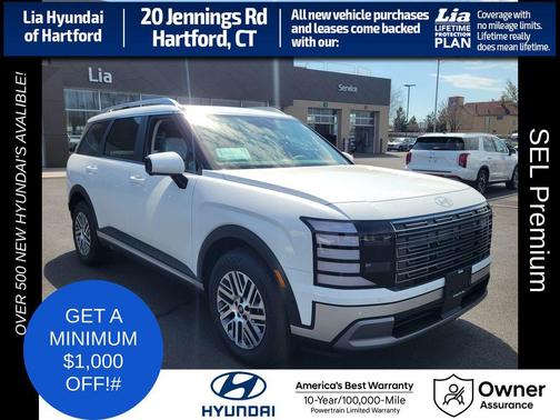 Creamy White Pearl 2026 Hyundai PALISADE SEL Premium