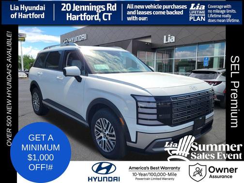 Creamy White Pearl 2026 Hyundai PALISADE SEL Premium