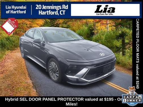 Carbon Blue 2025 Hyundai SONATA Hybrid SE