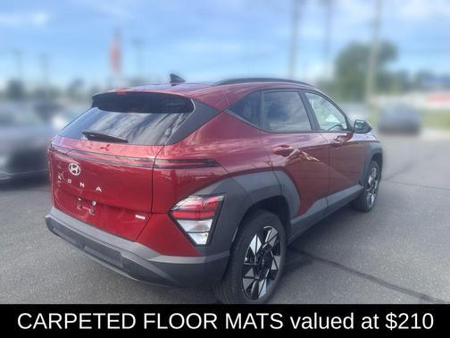 Ultimate Red Metallic 2024 Hyundai KONA SEL