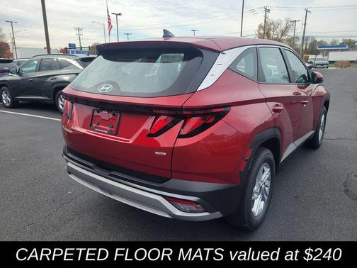 Ultimate Red 2026 Hyundai TUCSON SE