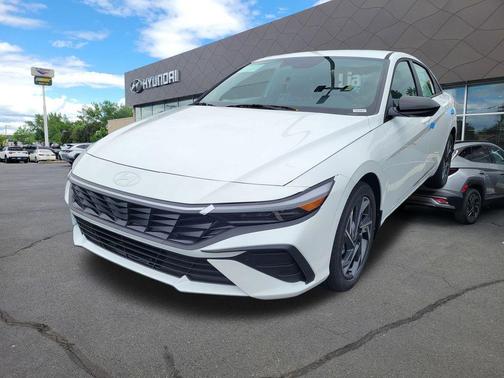 Serenity White 2026 Hyundai ELANTRA Sport