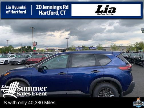 Caspian Blue Metallic 2023 Nissan Rogue S