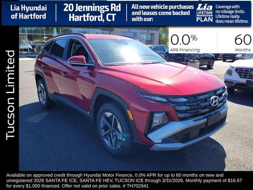 2026 Hyundai TUCSON Limited
