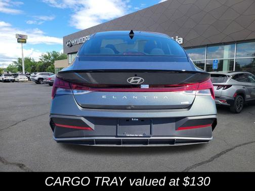 Amazon Gray 2026 Hyundai ELANTRA HEV SEL Sport